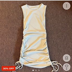 Sage Green Mini Dress